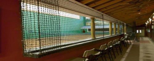 Oratory court seen through galleries