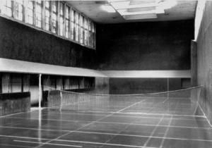 Interior of Cambridge University court